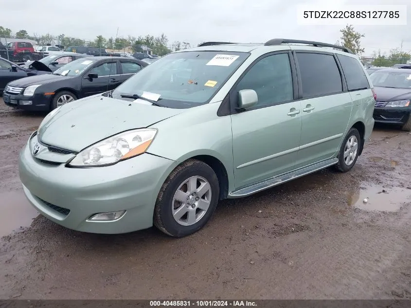 5TDZK22C88S127785 2008 Toyota Sienna Xle