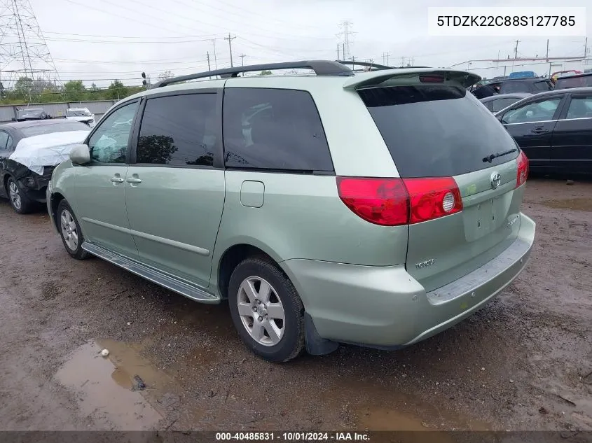 5TDZK22C88S127785 2008 Toyota Sienna Xle