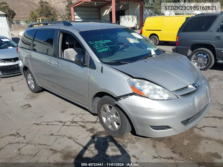 5TDZK23C98S162821 2008 Toyota Sienna Le