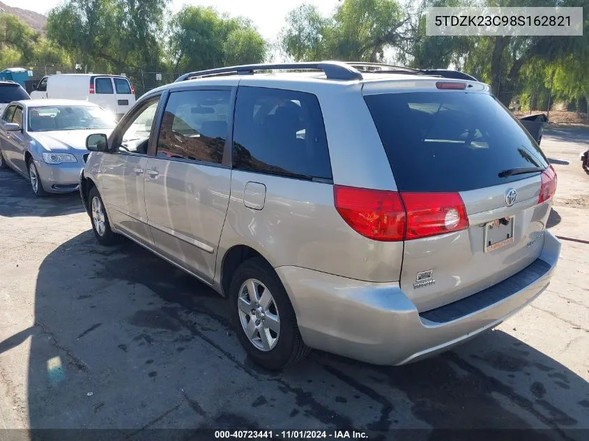 5TDZK23C98S162821 2008 Toyota Sienna Le