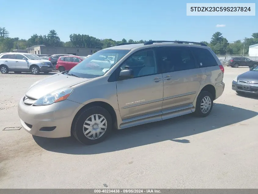 5TDZK23C59S237824 2009 Toyota Sienna Ce