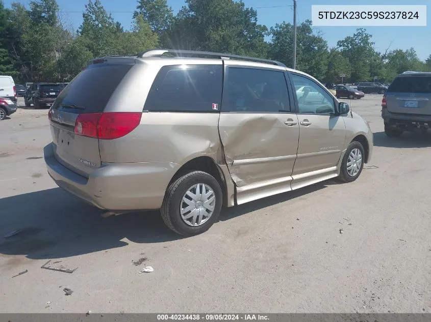 5TDZK23C59S237824 2009 Toyota Sienna Ce