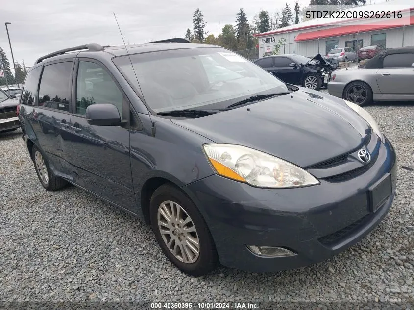 5TDZK22C09S262616 2009 Toyota Sienna Xle