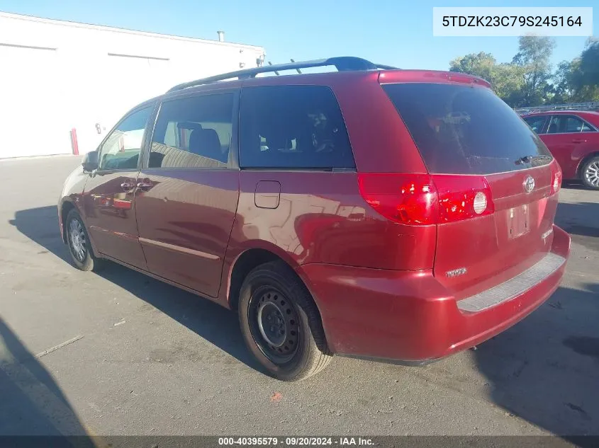 5TDZK23C79S245164 2009 Toyota Sienna Le