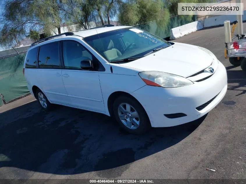 5TDZK23C29S236470 2009 Toyota Sienna Le