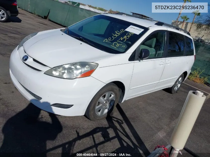 5TDZK23C29S236470 2009 Toyota Sienna Le