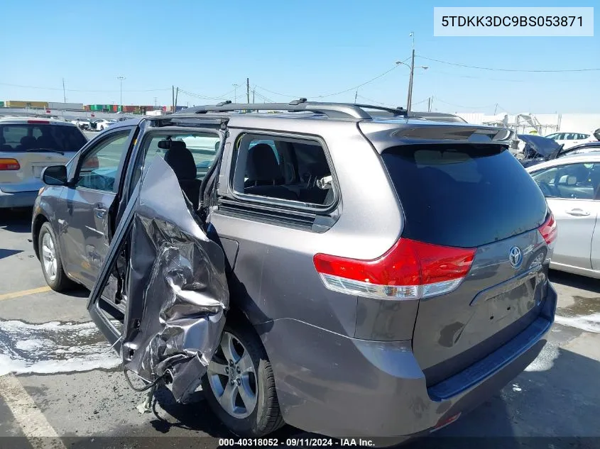 5TDKK3DC9BS053871 2011 Toyota Sienna Le V6