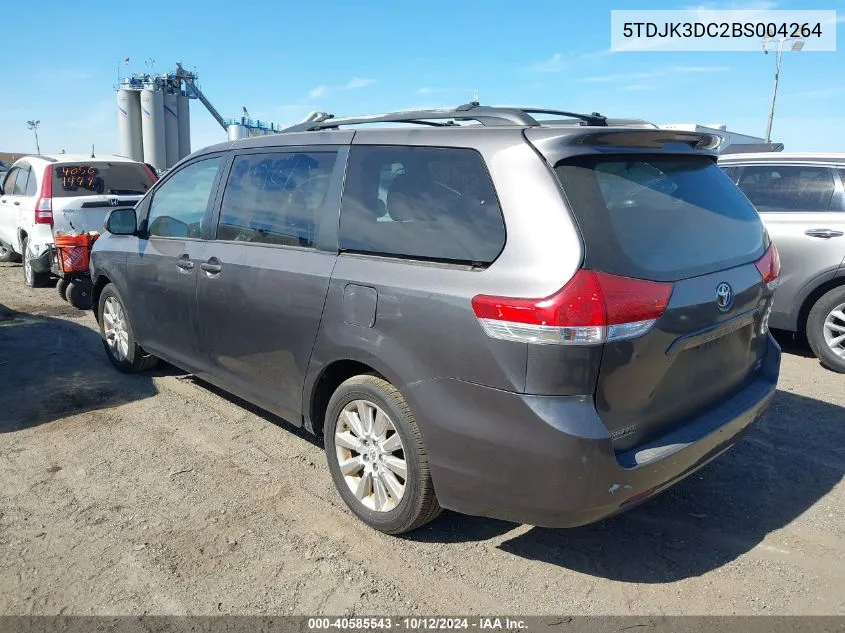 2011 Toyota Sienna Le VIN: 5TDJK3DC2BS004264 Lot: 40585543