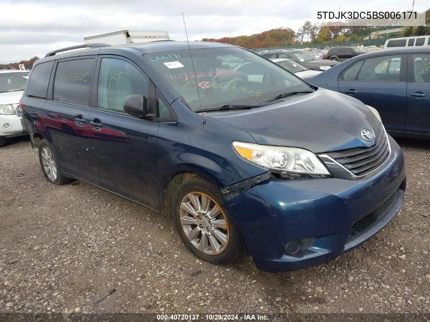 5TDJK3DC5BS006171 2011 Toyota Sienna Le