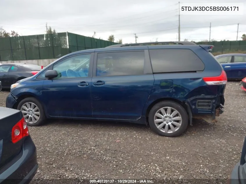 5TDJK3DC5BS006171 2011 Toyota Sienna Le