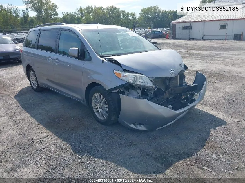 2013 Toyota Sienna Xle/Limited VIN: 5TDYK3DC1DS352185 Lot: 40330681