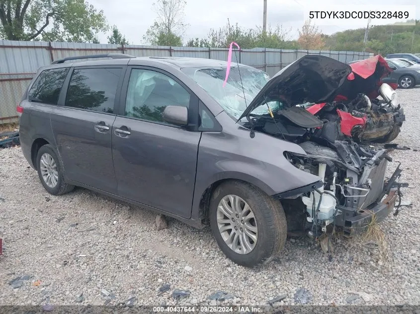 2013 Toyota Sienna Xle/Limited VIN: 5TDYK3DC0DS328489 Lot: 40437644