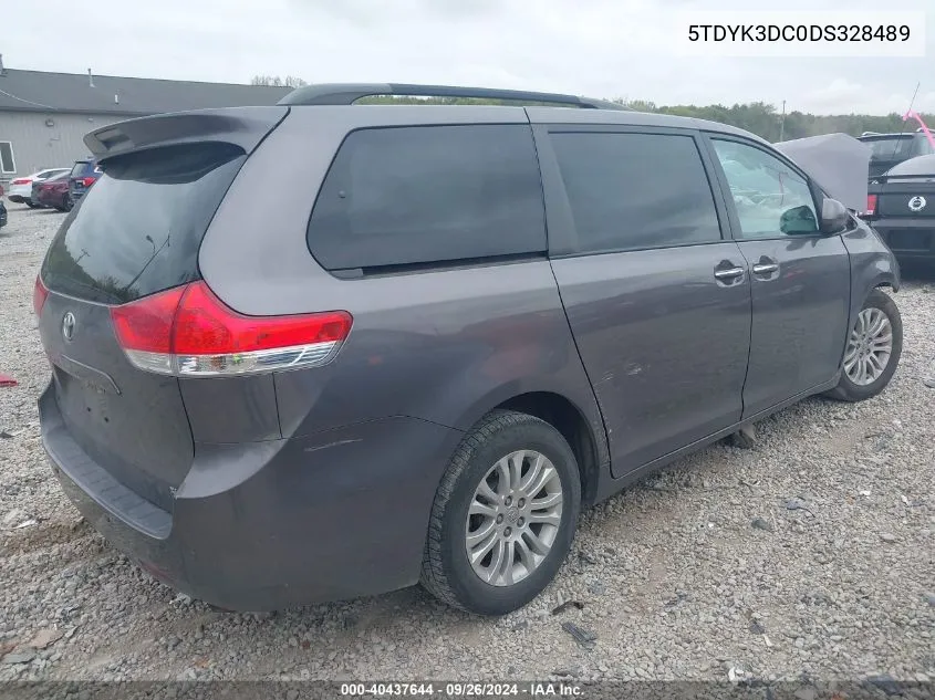 5TDYK3DC0DS328489 2013 Toyota Sienna Xle/Limited