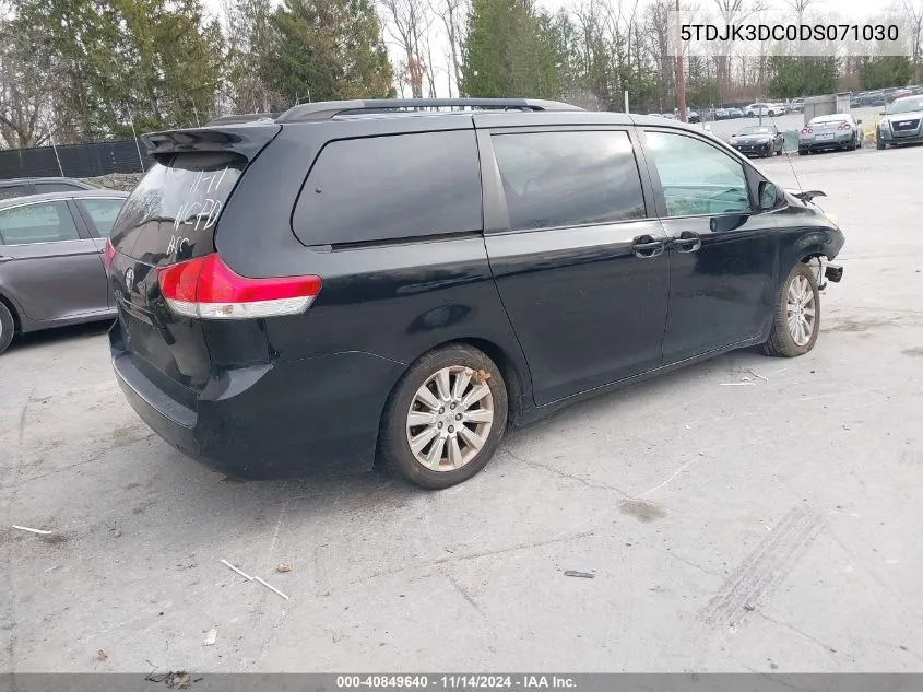 5TDJK3DC0DS071030 2013 Toyota Sienna Le 7 Passenger