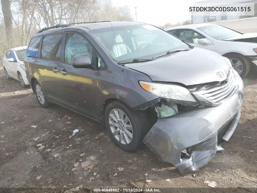 5TDDK3DC0DS061515 2013 Toyota Sienna Xle/Limited