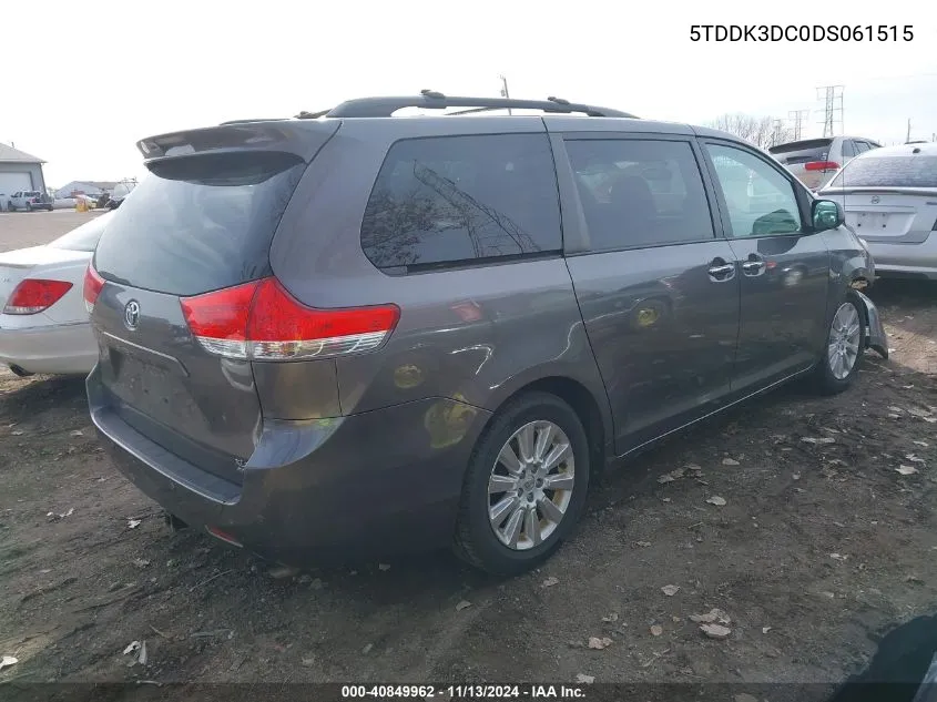 5TDDK3DC0DS061515 2013 Toyota Sienna Xle/Limited