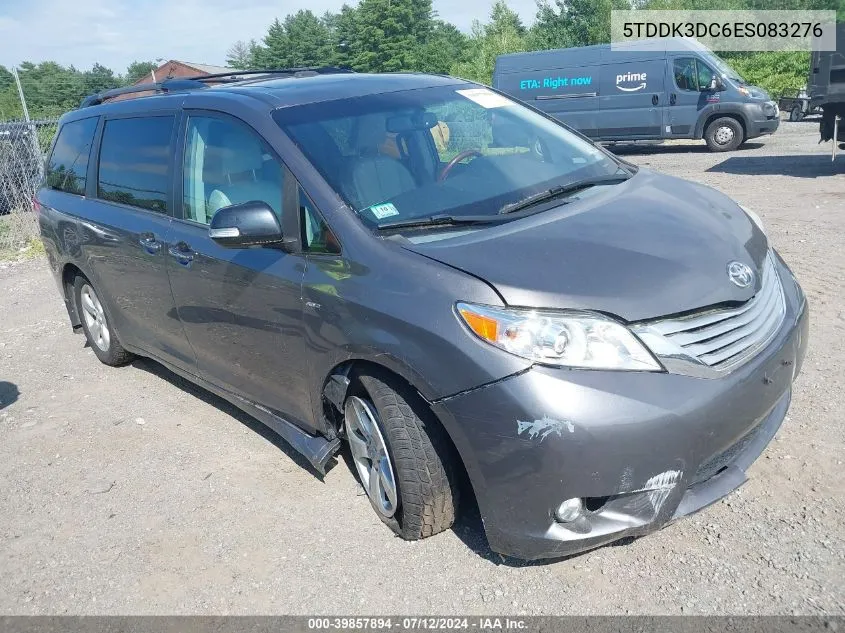 2014 Toyota Sienna Limited 7 Passenger VIN: 5TDDK3DC6ES083276 Lot: 39857894