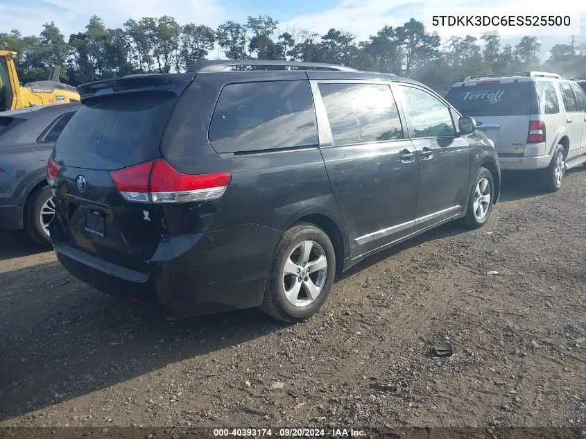 5TDKK3DC6ES525500 2014 Toyota Sienna Le V6 8 Passenger