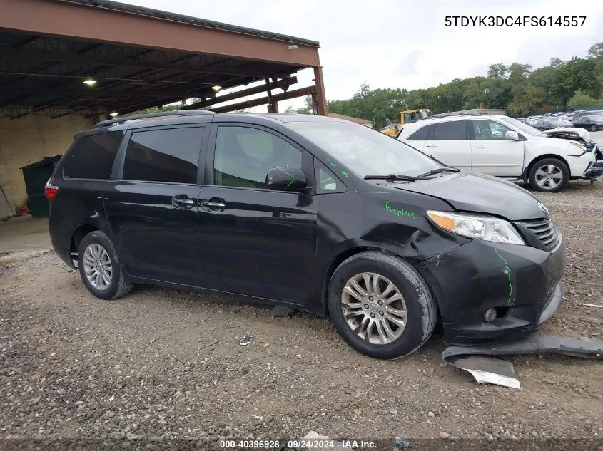 2015 Toyota Sienna Xle/Limited VIN: 5TDYK3DC4FS614557 Lot: 40396928