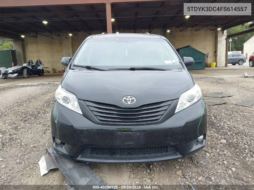 2015 Toyota Sienna Xle/Limited VIN: 5TDYK3DC4FS614557 Lot: 40396928