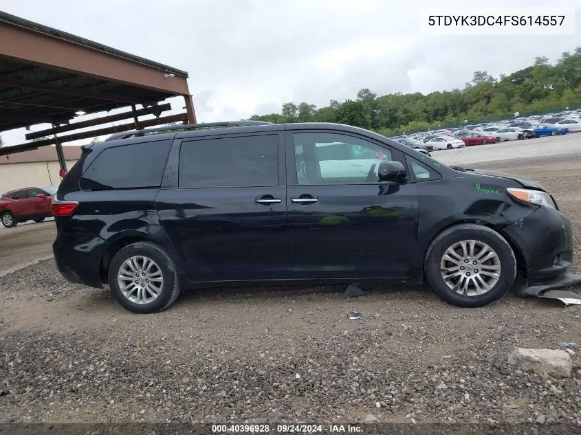 2015 Toyota Sienna Xle/Limited VIN: 5TDYK3DC4FS614557 Lot: 40396928