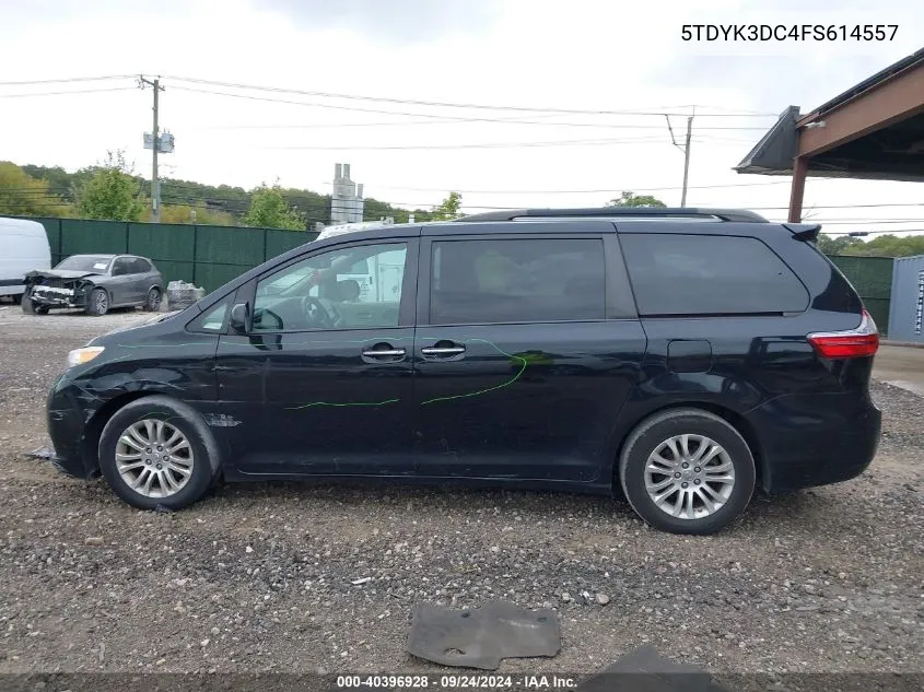 2015 Toyota Sienna Xle/Limited VIN: 5TDYK3DC4FS614557 Lot: 40396928