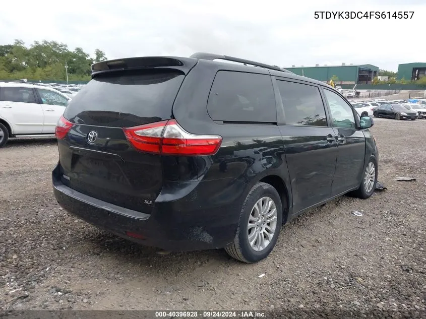 2015 Toyota Sienna Xle/Limited VIN: 5TDYK3DC4FS614557 Lot: 40396928