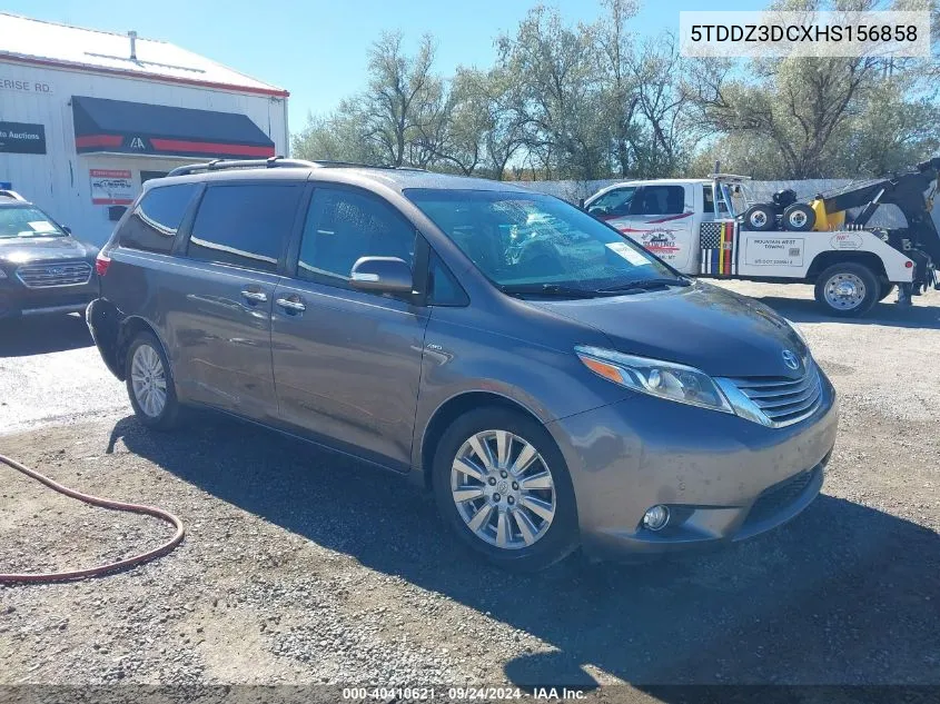 2017 Toyota Sienna Limited Premium 7 Passenger VIN: 5TDDZ3DCXHS156858 Lot: 40410621