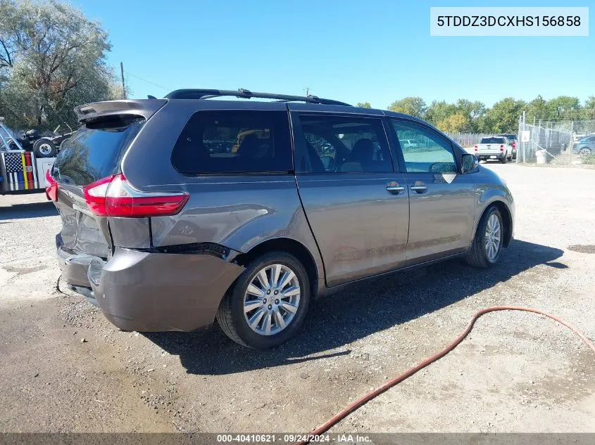 2017 Toyota Sienna Limited Premium 7 Passenger VIN: 5TDDZ3DCXHS156858 Lot: 40410621