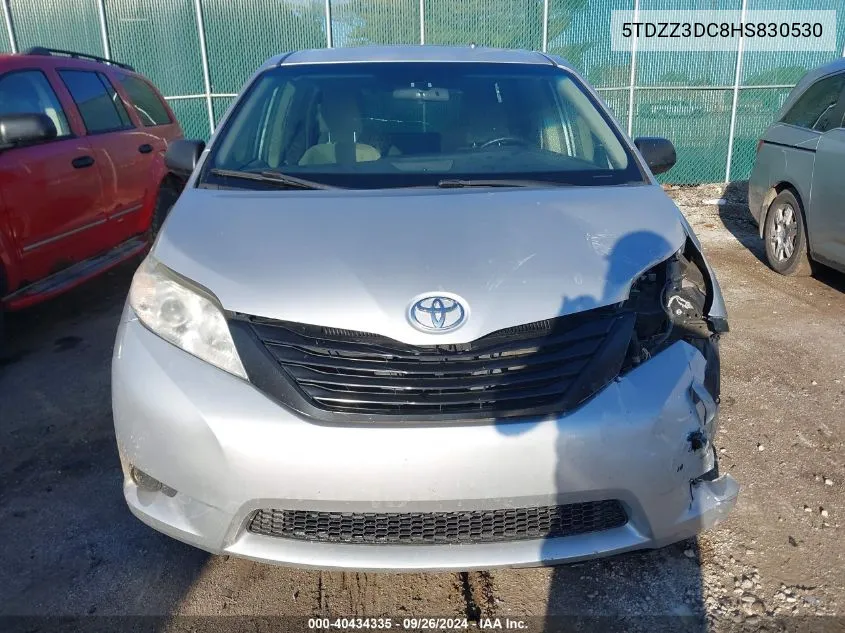 5TDZZ3DC8HS830530 2017 Toyota Sienna