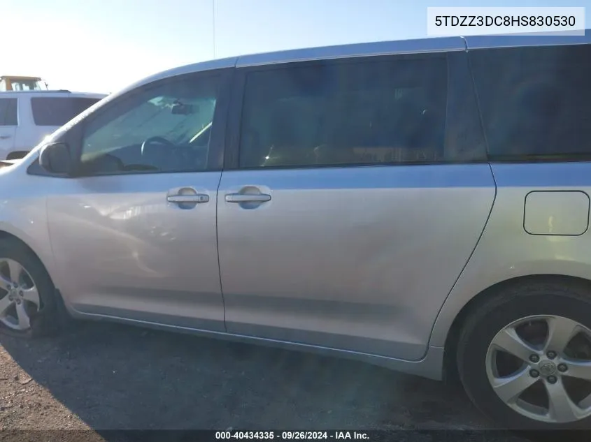 5TDZZ3DC8HS830530 2017 Toyota Sienna