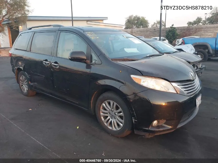 2017 Toyota Sienna Xle/Limited VIN: 5TDYZ3DC5HS878210 Lot: 40446760