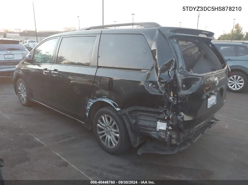 5TDYZ3DC5HS878210 2017 Toyota Sienna Xle/Limited