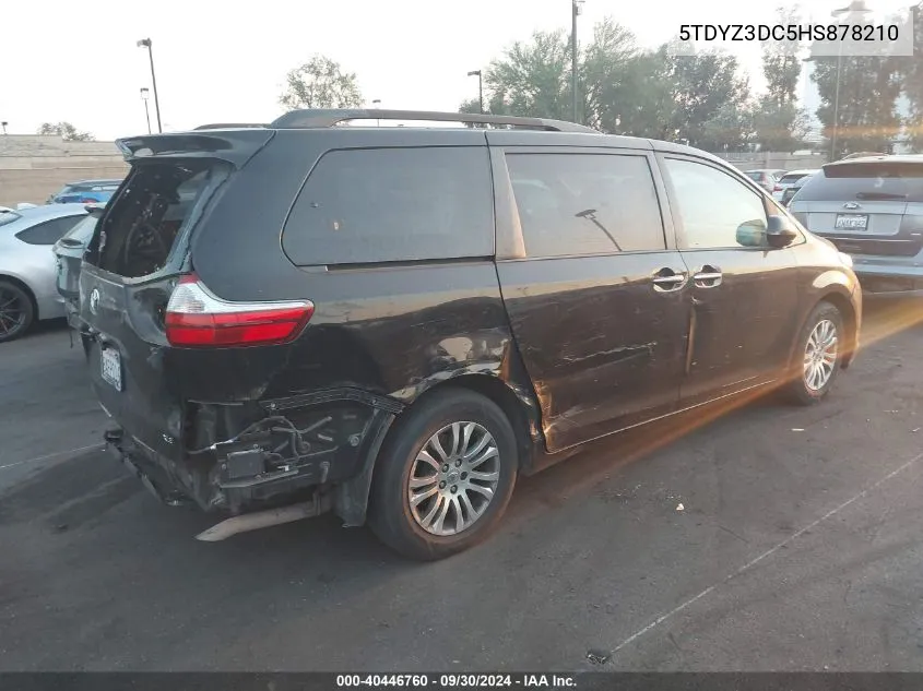 2017 Toyota Sienna Xle/Limited VIN: 5TDYZ3DC5HS878210 Lot: 40446760