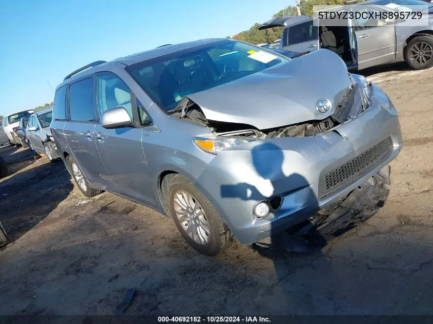 5TDYZ3DCXHS895729 2017 Toyota Sienna Xle/Limited