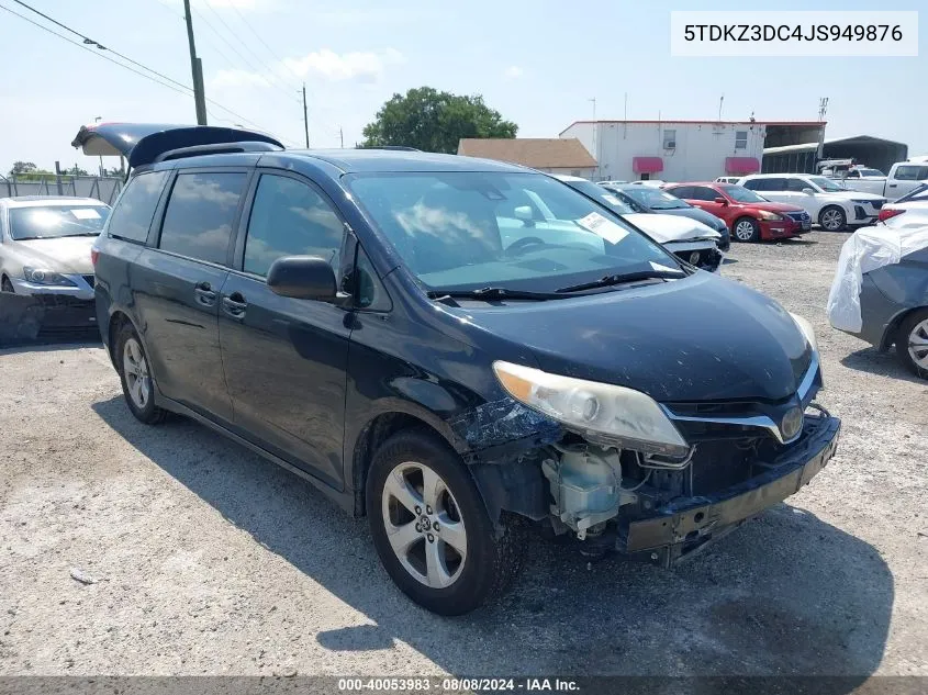 5TDKZ3DC4JS949876 2018 Toyota Sienna Le