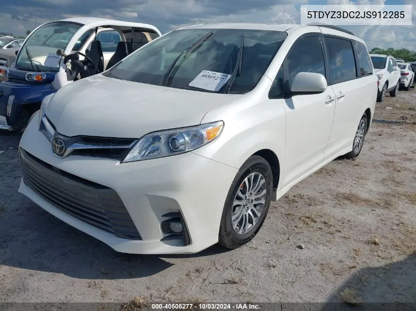 2018 Toyota Sienna Xle/Xle Premium/Limited/L VIN: 5TDYZ3DC2JS912285 Lot: 40505277