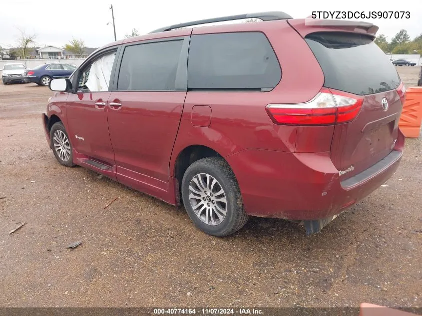 5TDYZ3DC6JS907073 2018 Toyota Sienna Xle/Xle Premium/Limited/Limited Premium