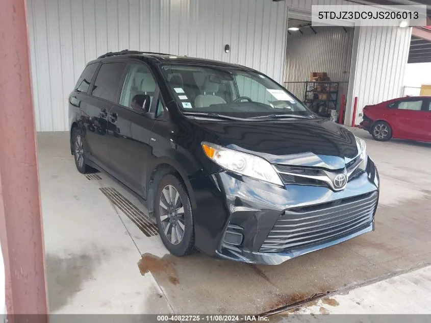 2018 Toyota Sienna Le 7 Passenger VIN: 5TDJZ3DC9JS206013 Lot: 40822725