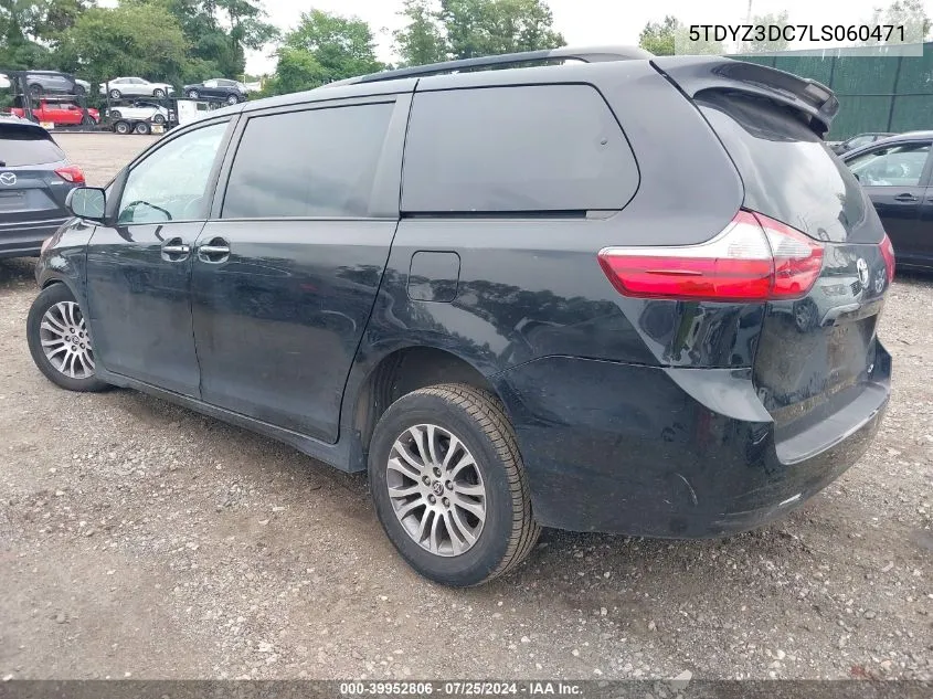 5TDYZ3DC7LS060471 2020 Toyota Sienna Xle