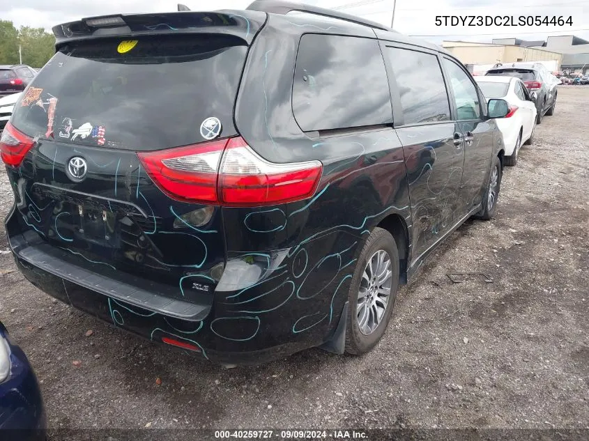 2020 Toyota Sienna Xle VIN: 5TDYZ3DC2LS054464 Lot: 40259727