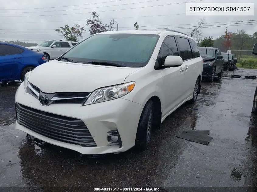 2020 Toyota Sienna Xle/Xle Premium/Limited/L VIN: 5TDYZ3DCXLS044507 Lot: 40317317