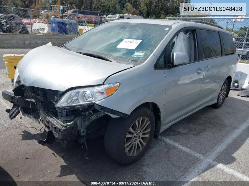 5TDYZ3DC1LS048428 2020 Toyota Sienna Xle