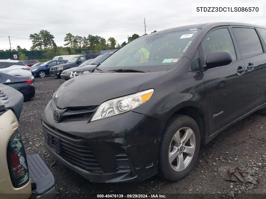 5TDZZ3DC1LS086570 2020 Toyota Sienna L