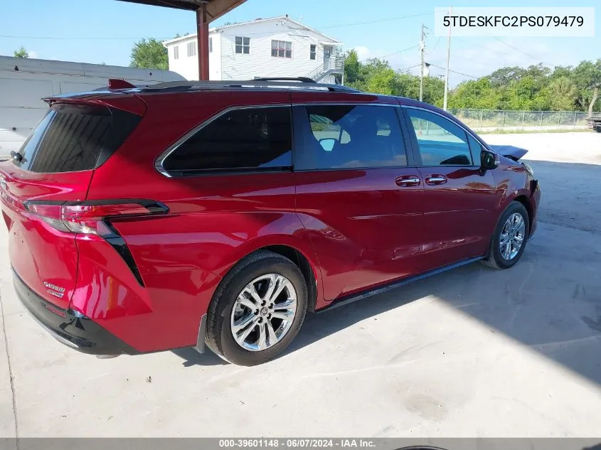 5TDESKFC2PS079479 2023 Toyota Sienna Platinum