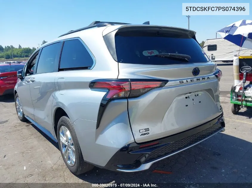 5TDCSKFC7PS074396 2023 Toyota Sienna 25Th Anniversary Edition