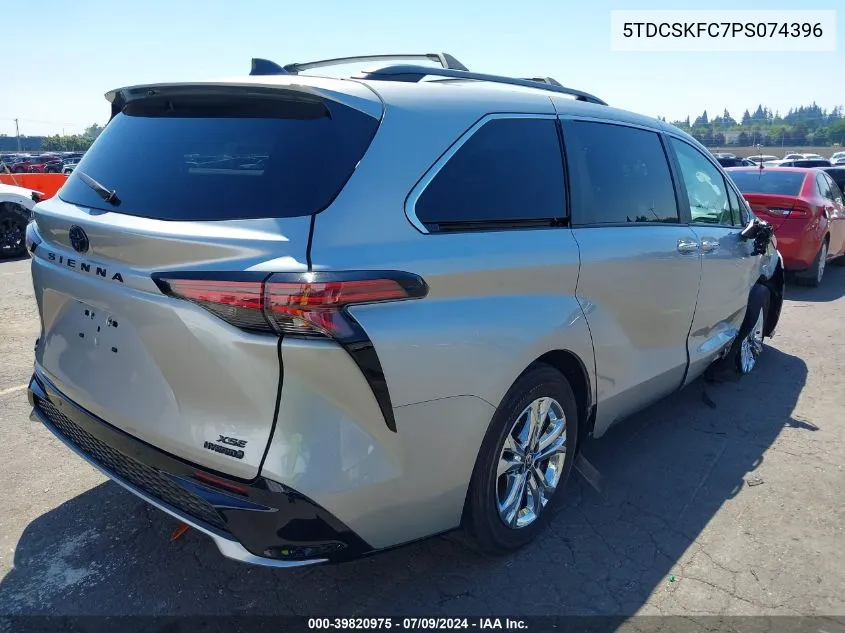 5TDCSKFC7PS074396 2023 Toyota Sienna 25Th Anniversary Edition