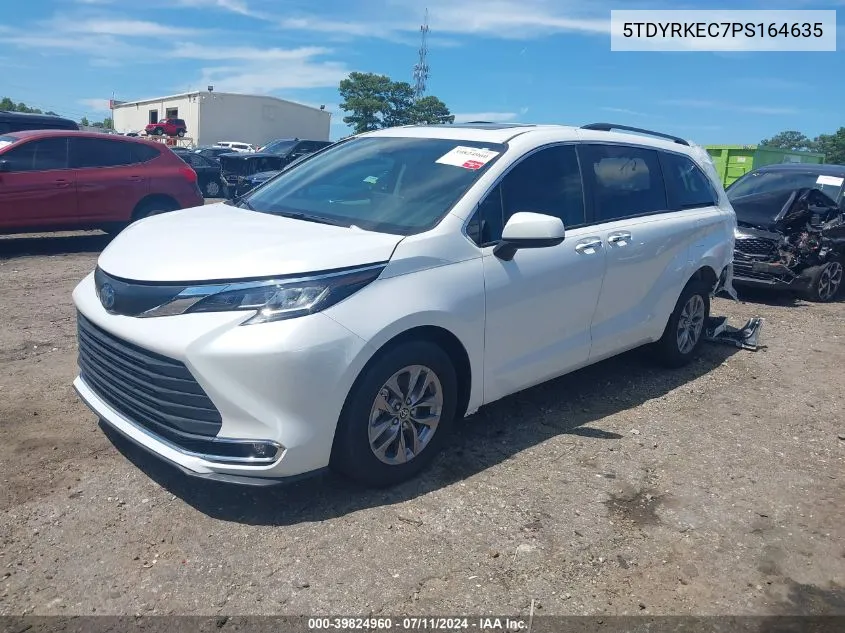 5TDYRKEC7PS164635 2023 Toyota Sienna Xle