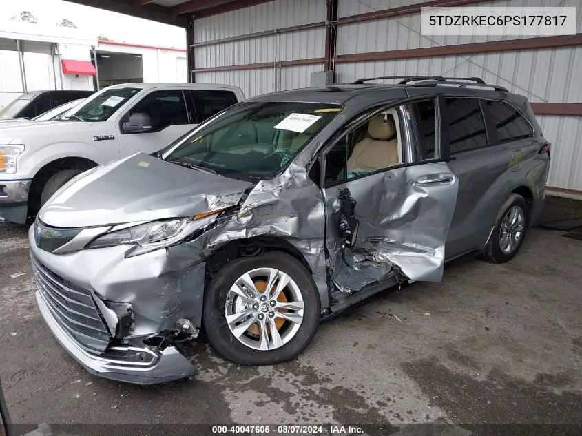 5TDZRKEC6PS177817 2023 Toyota Sienna Limited