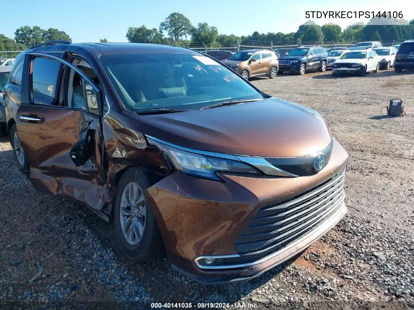 5TDYRKEC1PS144106 2023 Toyota Sienna Xle